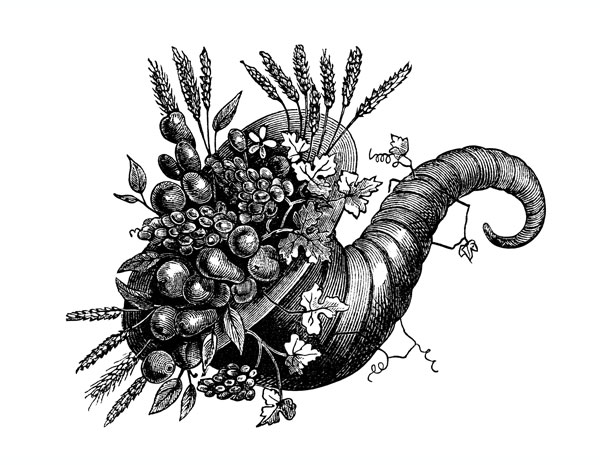 illustration: horn of plenty