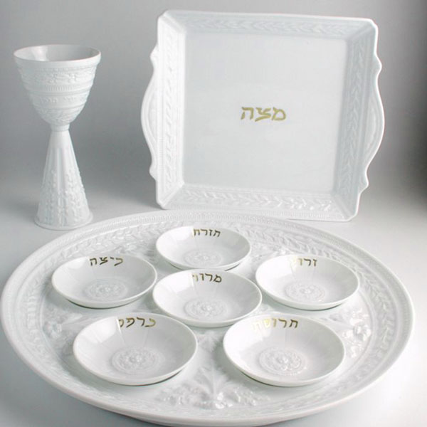 Illustration: Passover plate