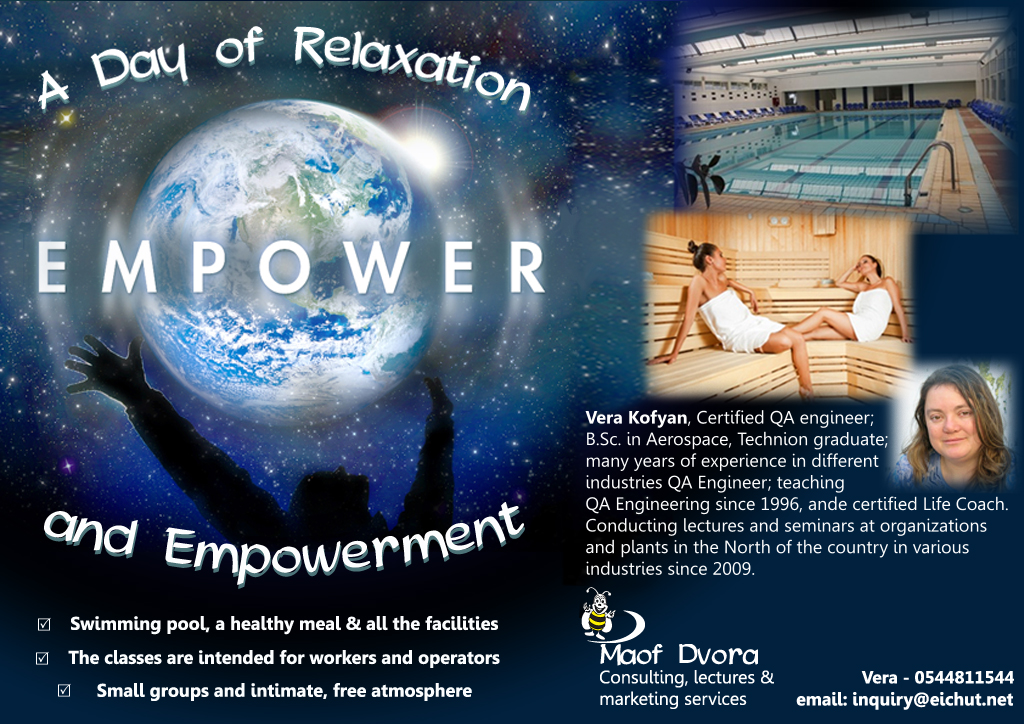Flyer for Relaxation and Training Plan