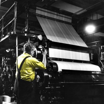 ניוזלטר: מכונת הדפסה