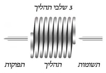 3 שלבים בתהליך