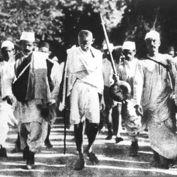 Mahatma Gandhi - salt march