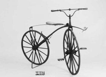 Michaux-type velocipede or boneshaker bicycle, c.1869