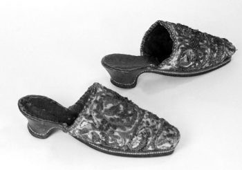 Mules from the first quarter of the 17 century,
